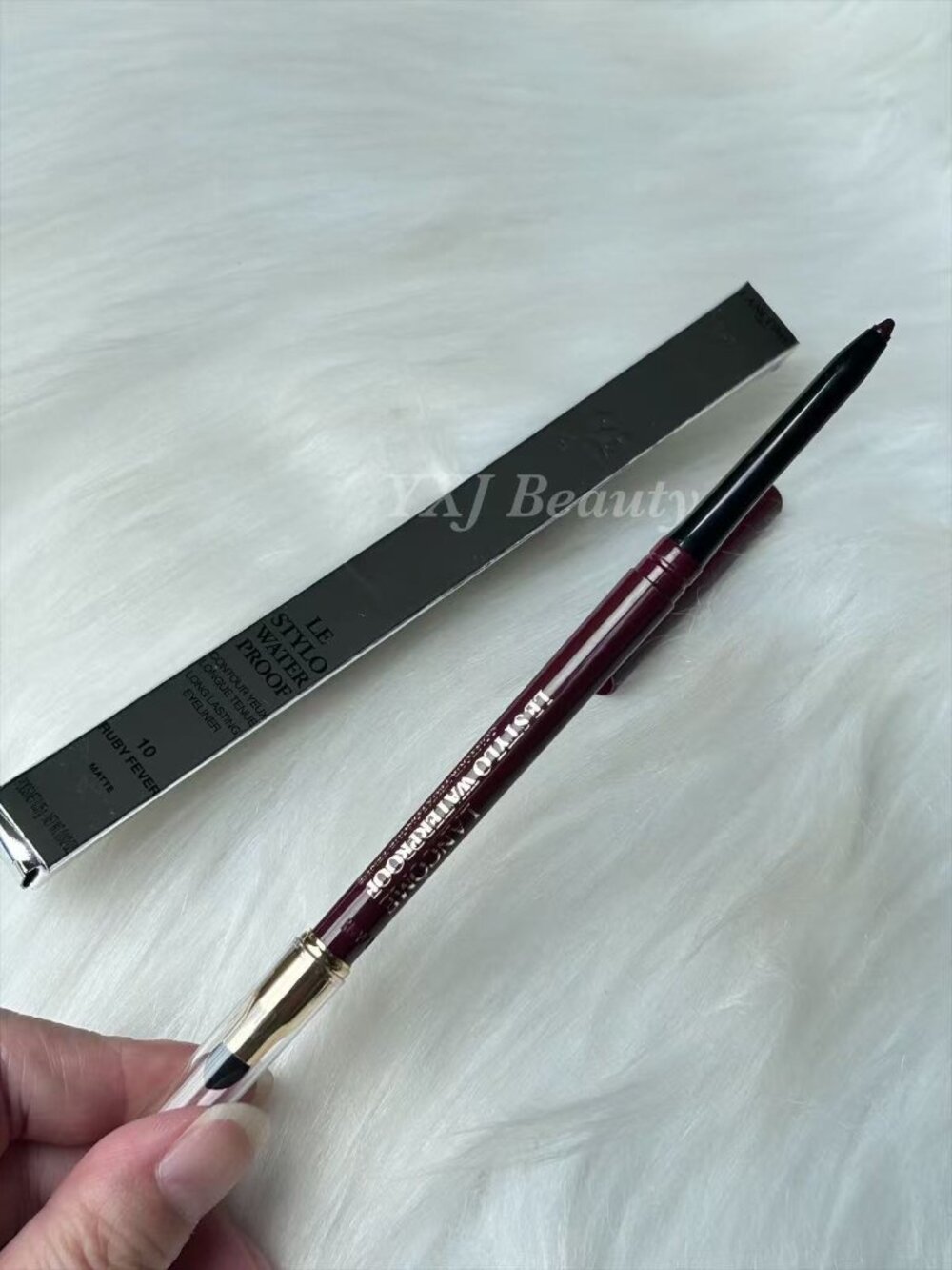 Lancome Le Stylo Waterproof Eyeliner ~10 RUBY FEVER Matte~Full Size~New In Box